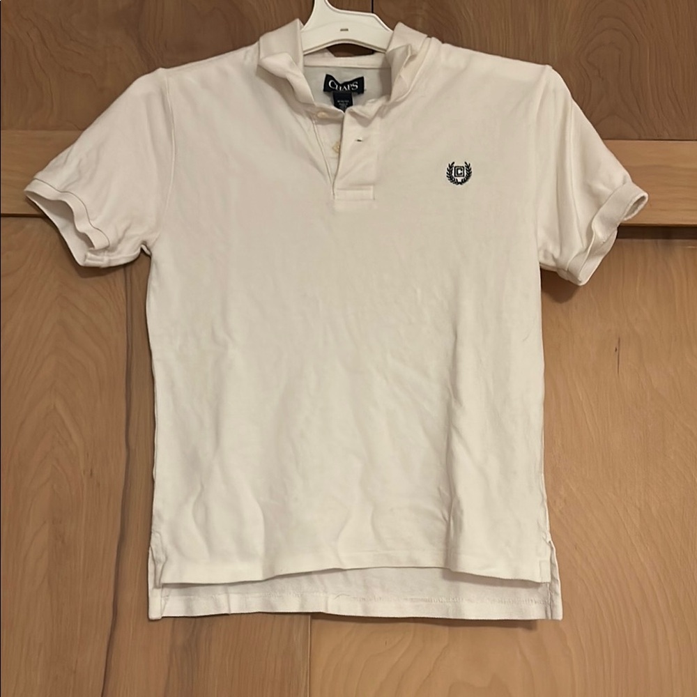 Chaps White Polo Shirt Classic Style